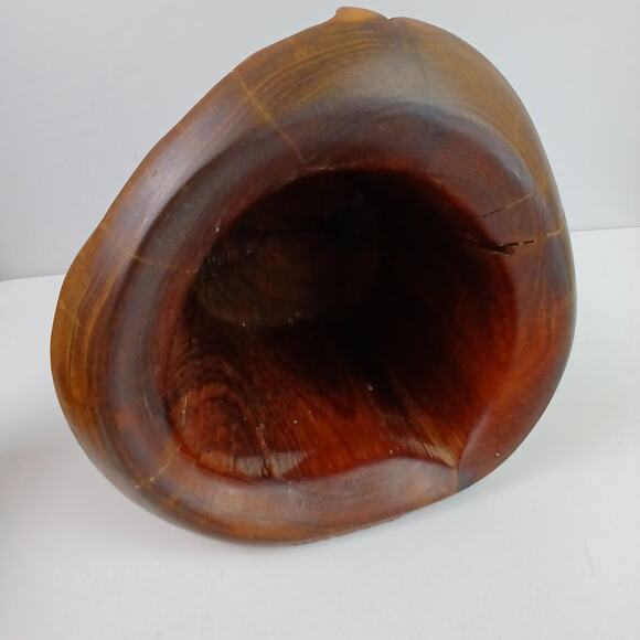 VTG Artisan Made Wooden Stash Box /Organic Natural Wood Design/ Hidden Drawer - Picture 11 of 13